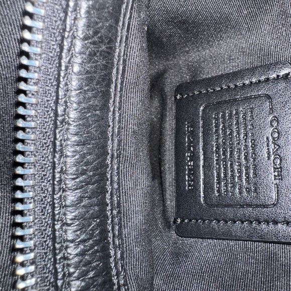 Coach Black Leather Hobo Bag - Picture 3 of 3